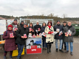 Infostand am Wertstoffhof